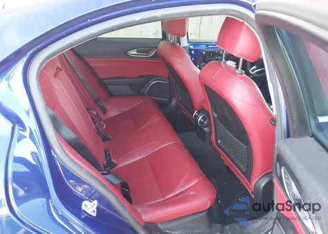 2020 Alfa Romeo Giulia Rwd from USA, damaged, VIN ZARFAMAN6L7636528